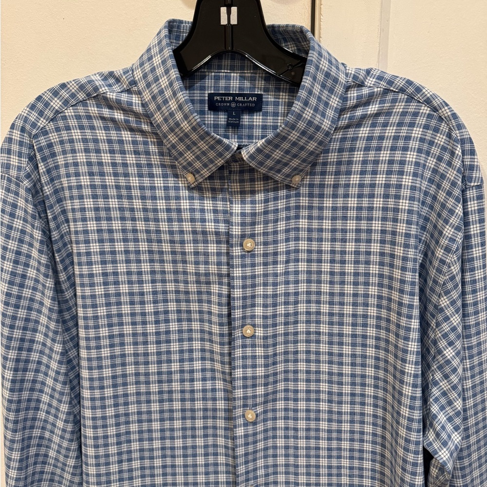 Peter Millar | Crown Crafted Polyester Button Dow… - image 2